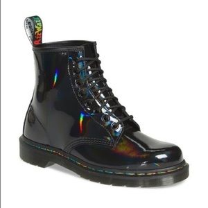 Dr Martens 1460 Patent Rainbow